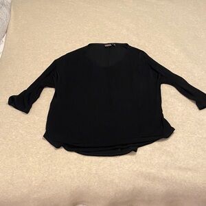 Chic Black Women's Blouse